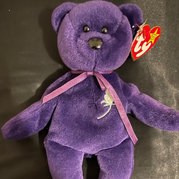 TY Beanie Baby Princess Diana Rare 1997 w/ ERRORS TY Beanie Babies🧸💜 in Purple - Picture 7 of 11